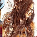 Lukisan Kopi Nina Dobrev Karya Nuria Salcedo