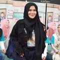 Sivia Azizah di Gala Premier Film 'Cahaya Cinta Pesantren'
