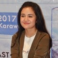 Michelle Zudith di Peluncuran Novel 'London Love Story 2'