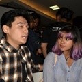 Rayn Wijaya dan Audi Marissa di Konferensi Pers Launching Buku 'Gunung Kawi'