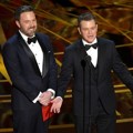 Ben Affleck dan Matt Damon di Oscar 2017