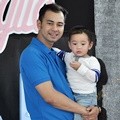 Raffi Ahmad dan Rafathar di Perayaan Ulang Tahunnya Bersama Nagita Slavina