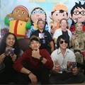 Kevin and The Red Rose di Launching DVD 'Boboiboy The Movie'