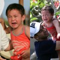Kasihan, Rafathar Kepanasan di Pantai
