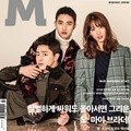 D.O. EXO, Park Shin Hye dan Jo Jung Suk di Majalah M Vol. 190