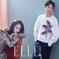 Song Ji Hyo dan Lee Sun Gyun di Majalah Elle Edisi November 2016