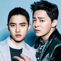 D.O. EXO dan Jo Jung Suk di Majalah CINE21 Vol. 1081