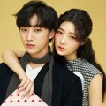 Jinyoung B1A4 dan Jung Chae Yeon di Majalah Nylon Edisi Februari 2017