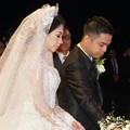 Pemberkatan Nikah Kezia dan Axcel Diadakan di Gereja YHS Palangkaraya