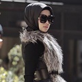 Foto ini diambil saat Syahrini sedang syuting video musik 'I Love You Allah' di Istanbul, Turki pada 3 April.