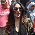 Diana Pungky di Pemakaman Eko DJ