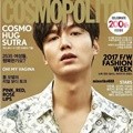 Lee Min Ho di Majalah Cosmopolitan Edisi April 2017