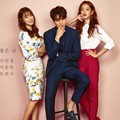 Lee Min Jung, Lee Dong Wook dan Oh Yeon Seo di Majalah High Cut Vol. 195