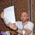 Sajad Ukra Gelar Konferensi Pers di Kawasan Cilandak