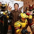 Reino Barack di Konferensi Pers Film 'Satria Heroes: Revenge of Darkness'