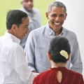 Senyum Barack Obama Saat Berada di Bogor, Jawa Barat, Indonesia