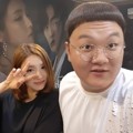 Shin Se Kyung dan Park Kyu Sun Foto Bareng di Wrap Up Party Drama 'Bride of the Water God'