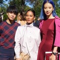 Bikin Iri Fans, Aktris Indonesia Ini Pose Diapit Amber f(x) dan Model Irene Kim di Acara Tory Burch