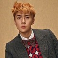 Sehun EXO di Majalah Super ELLE Edisi Agustus 2017