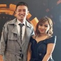 Jarang muncul di layar kaca, Eza Yayang ikut hadir di Silet Awards 2017 ditemani sang istri.