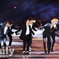 Aksi GOT7 menambah meriah gelaran konser Busan One Festival 2017.