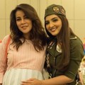 Meski hamil besar, Olla Ramlan tetap antusias menghadiri acara ultah Arsya.