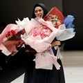 Oki Setiana Dewi Ditemui di Jakarta Fashion Week
