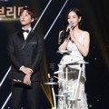 Junho 2PM dan Park Min Young Raih Piala Best Celebrity