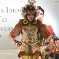 Bunga Jelitha Ibrani di Konferensi Pers Keberangkatan Menuju Miss Universe 2017