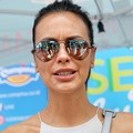 Sophia Latjuba di Launching Varian Baru Es Krim LuVe