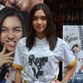 Angela Gilsha di Konferensi Pers Film 'Revan & Reina'