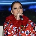 Bunga Citra Lestari di Konferensi Pers Indonesian Idol Season 9
