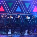 Wanna One menutup penampilan bagian pertama KBS Gayo Daechukjae 2017 dengan lagu 'Pick Me'.