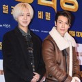 Meski tak bermain peran, Yesung dan Donghae Super Junior ikut datang.