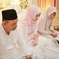 Sebelum dinikahi Tommy Kurniawan, Lisya sempat menggelar acara pengajian di kediamannya.