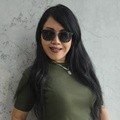 Rita Sugiarto di Konferensi Pers Liga Dangdut Indonesia
