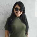 Rita Sugiarto di Konferensi Pers Liga Dangdut Indonesia