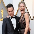 Sam Rockwell dan Leslie Bibb di Red Carpet Oscar 2018