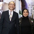 Anto Hoed dan Melly Goeslaw di Press Screening Film 'Eiffel I'm in Love 2'