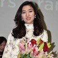 Isyana Sarasvati di Acara Brand Ambassador Oriflame Grand Launch