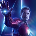 Poster karakter Robert Downey Jr. sebagai Iron Man di film 'Avengers: Infinity War'.