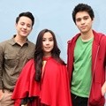 Billy Davidson, Agatha Chelsea dan Maxime Bouttier Ditemui di Kawasan Tendean