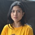 Delia Husein di Launching Poster Raksasa Film 'Benyamin: Biang Kerok'