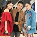 Penata rias kondang, Ryan Ogilvy, diapit oleh dua aktris cantik Velove Vexia dan Tatjana Saphira. Penata rias kondang, Ryan Ogilvy, diapit oleh dua aktris cantik Velove Vexia dan Tatjana Saphira.