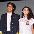 Dimas Anggara dan Amanda Rawles di Konferensi Pers Film 'The Perfect Husband'