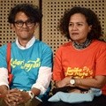 Riri Riza dan Mira Lesmana di Konferensi Pers Lomba Cipta Lagu Anak