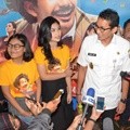 Delia Husein dan Sandiaga Uno di Acara Nonton Bareng Film 'Benyamin: Biang Kerok'