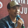 Raditya Dika di Konferensi Pers Film 'Target'