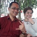 Joy Tobing Temani Jack Boyd Lapian di Polda Metro Jaya