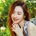 Pose Cantik Sunmi di Majalah NYLON Edisi Juli 2018